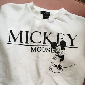 Zara Mickey sweater